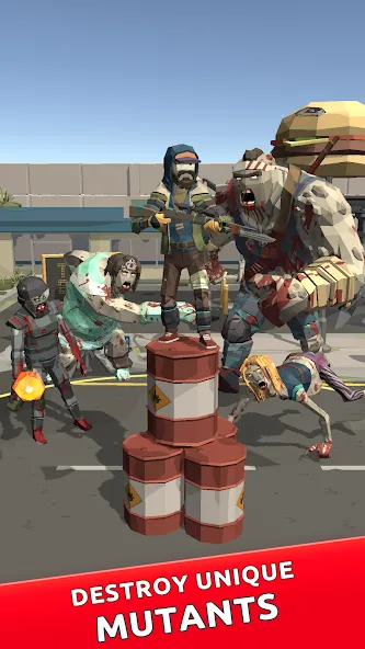 Idle Survivor - Tower Defense (Айдл Сурвайвор) [МОД: Деньги, Монеты и Меню MOD] Screenshot 3