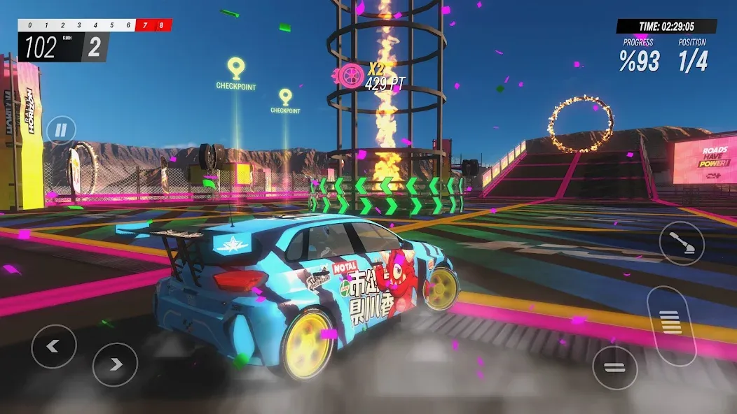Rally Horizon (Ралли Хорайзон) [МОД: Много монет, Открытые уровни и Мега MOD] Screenshot 2