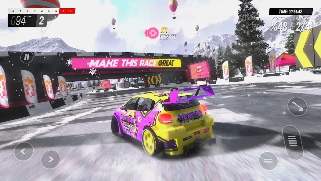 Rally Horizon (Ралли Хорайзон) [МОД: Много монет, Открытые уровни и Мега MOD] Screenshot 4