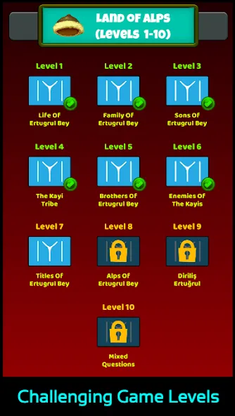 Ertugrul Ghazi Quiz Game [МОД: Много денег, Монет и Все открыто] Screenshot 4