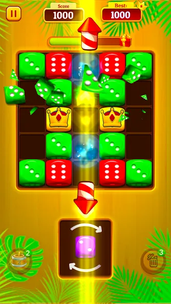 Dice Merge: Dice Mania Game (Дайс Мердж) [МОД: Бесконечные деньги, Монеты и Мега MOD] Screenshot 4