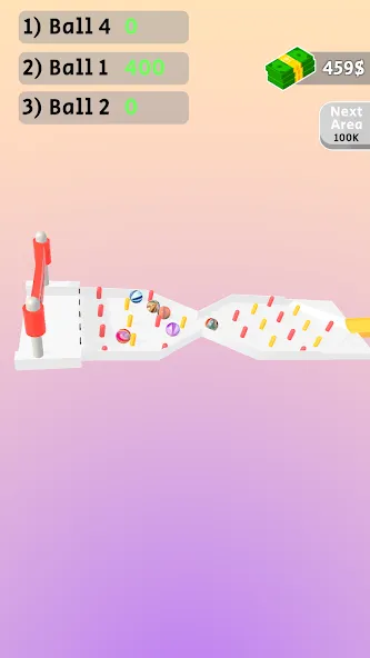 Marble Race (Марбл рейс) [МОД: Меню, Бесконечные монеты и Открытые уровни] Screenshot 1
