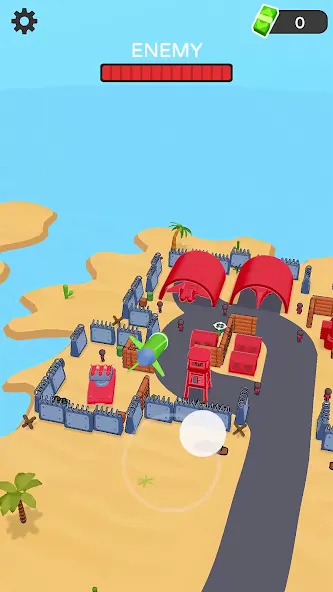 Artillery Defense (Артиллерийская оборона) [МОД: Деньги, Монеты и Меню MOD] Screenshot 2