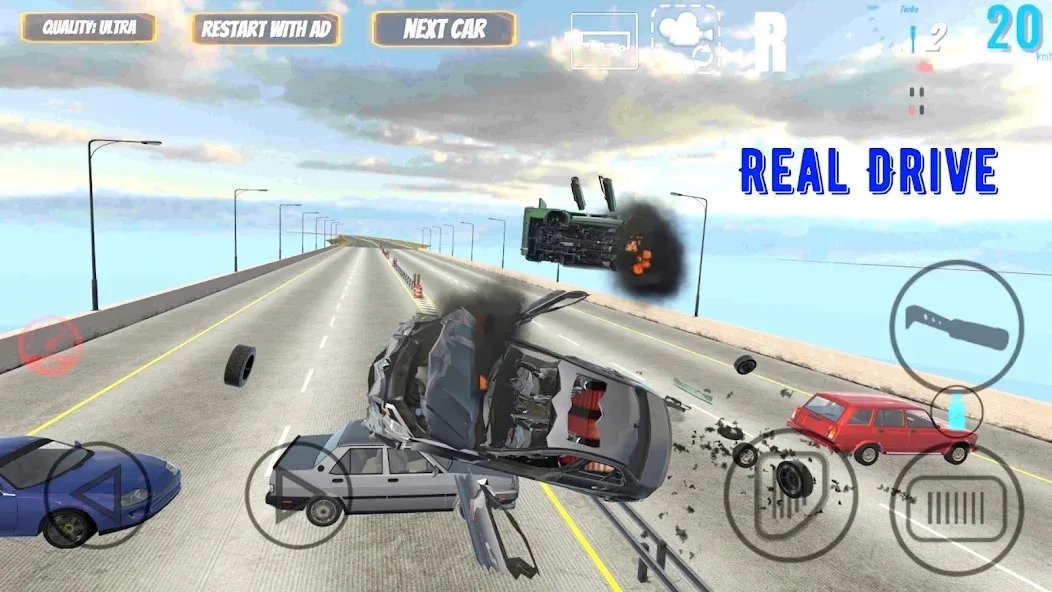 Real Drive (Риал Драйв) [МОД: Бесконечные деньги, Монеты и Мега MOD] Screenshot 5