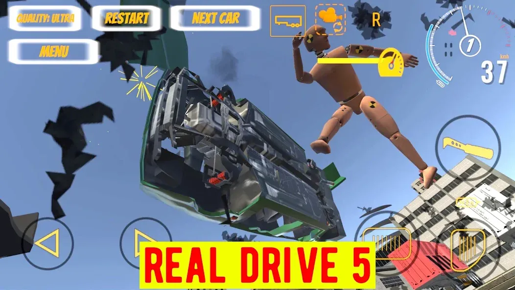 Real Drive 5 (Реал Драйв 5) [МОД: Меню, Бесконечные монеты и Открытые уровни] Screenshot 2