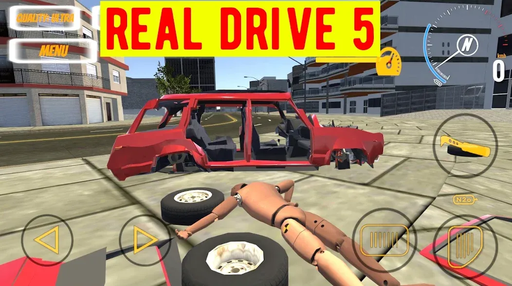 Real Drive 5 (Реал Драйв 5) [МОД: Меню, Бесконечные монеты и Открытые уровни] Screenshot 3