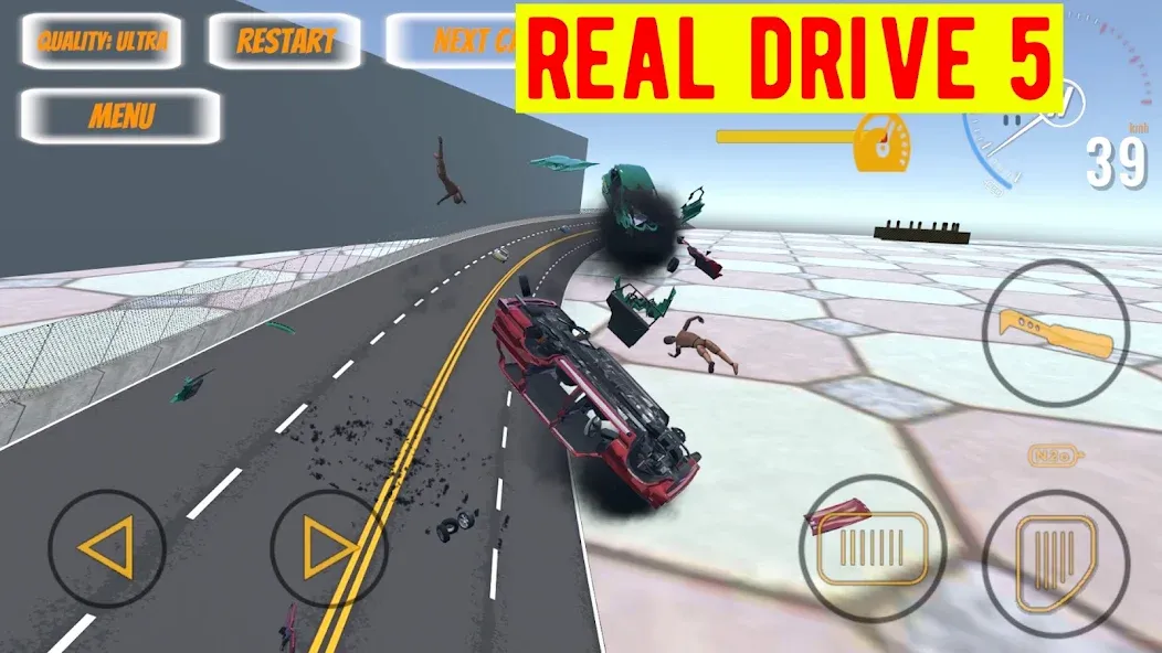 Real Drive 5 (Реал Драйв 5) [МОД: Меню, Бесконечные монеты и Открытые уровни] Screenshot 4