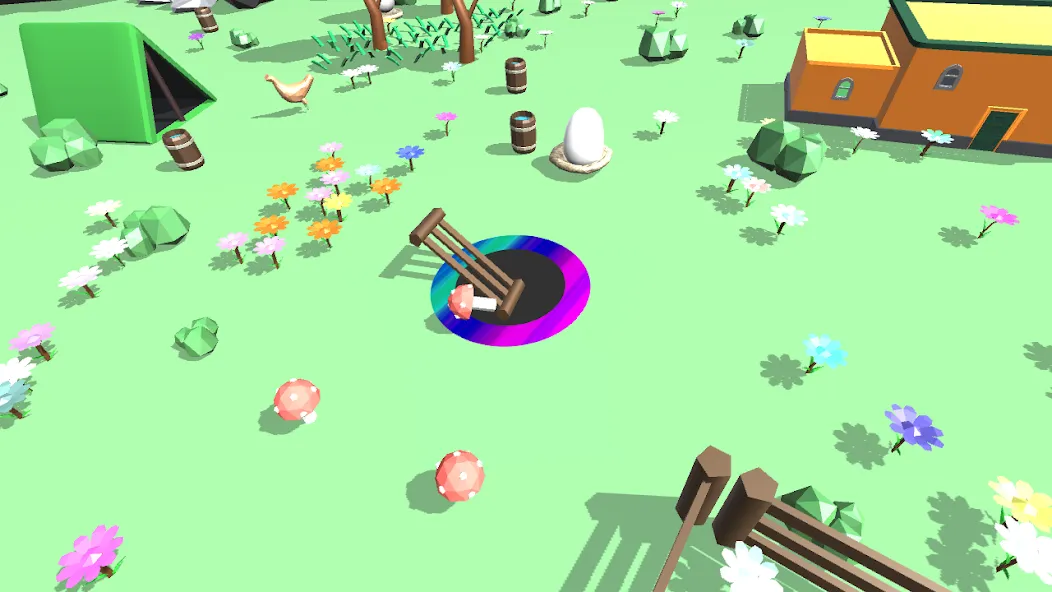 Hole Vacuum 3D (Хол Вакуум 3Д) [МОД: Меню, Бесконечные монеты и Открытые уровни] Screenshot 1