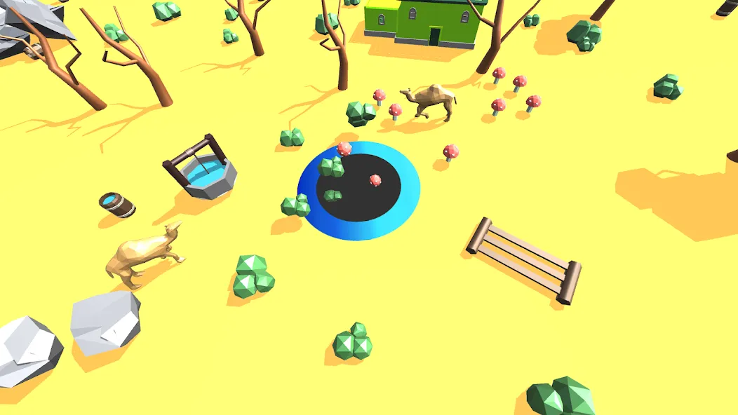 Hole Vacuum 3D (Хол Вакуум 3Д) [МОД: Меню, Бесконечные монеты и Открытые уровни] Screenshot 2