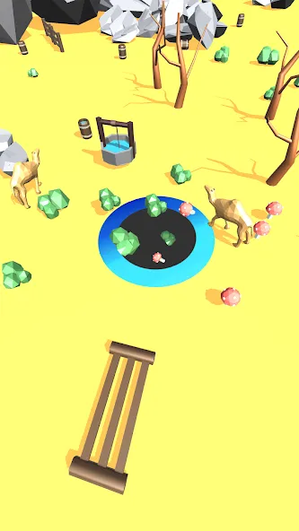 Hole Vacuum 3D (Хол Вакуум 3Д) [МОД: Меню, Бесконечные монеты и Открытые уровни] Screenshot 4