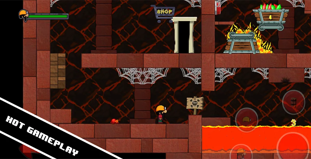 Dan the Dungeon Digger (Дэн Данжн Диггер) [МОД: Много денег, Монет и Все открыто] Screenshot 3