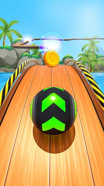 Rolling Ball Game Hop Ball Run (Гоинг Боллс Гейм) [МОД: Все открыто, Дополнительные деньги и Меню MOD] Screenshot 1