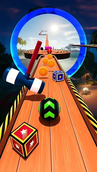 Rolling Ball Game Hop Ball Run (Гоинг Боллс Гейм) [МОД: Все открыто, Дополнительные деньги и Меню MOD] Screenshot 4