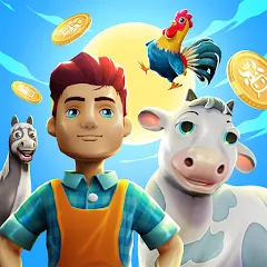 Скачать CropBytes: A Crypto Farm Game (КропБайтс) [МОД: Много монет, Открытые уровни и Мега MOD] | Взлом CropBytes: A Crypto Farm Game на Андроид