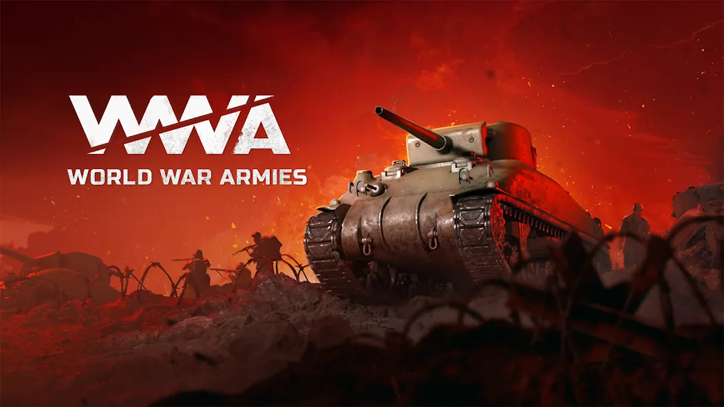 World War Armies: WW2 PvP RTS (Ворлд Вор Армиз) [МОД: Все открыто, Дополнительные деньги и Меню MOD] Screenshot 1