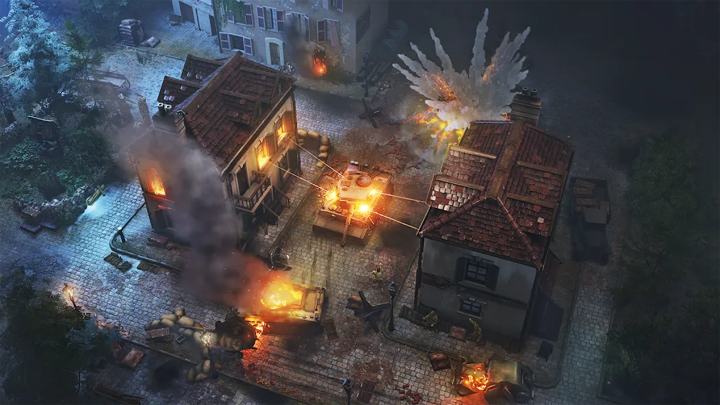 World War Armies: WW2 PvP RTS (Ворлд Вор Армиз) [МОД: Все открыто, Дополнительные деньги и Меню MOD] Screenshot 2