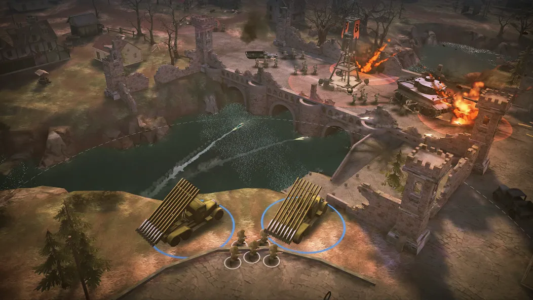World War Armies: WW2 PvP RTS (Ворлд Вор Армиз) [МОД: Все открыто, Дополнительные деньги и Меню MOD] Screenshot 5