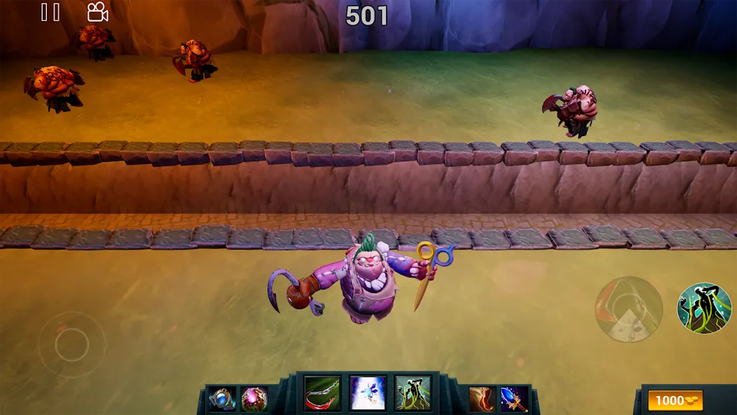 Pudge Wars (Падж Варс) [МОД: Все открыто, Дополнительные деньги и Меню MOD] Screenshot 4
