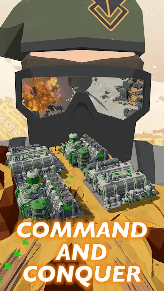 Attack on Command - RTS Games (Атака по приказу) [МОД: Деньги, Монеты и Меню MOD] Screenshot 5