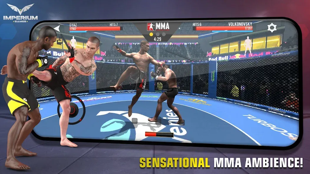 MMA Fighting Clash (ММА Файтинг Клэш) [МОД: Бесконечные деньги, Монеты и Мега MOD] Screenshot 3
