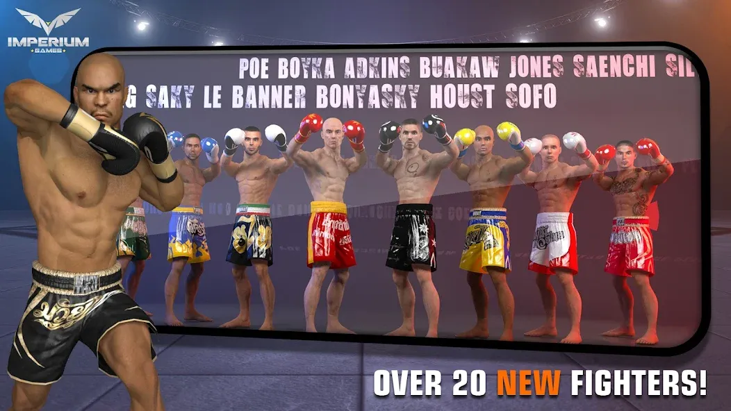 Muay Thai 2 - Fighting Clash (Муай Тай 2) [МОД: Все открыто, Дополнительные деньги и Меню MOD] Screenshot 3