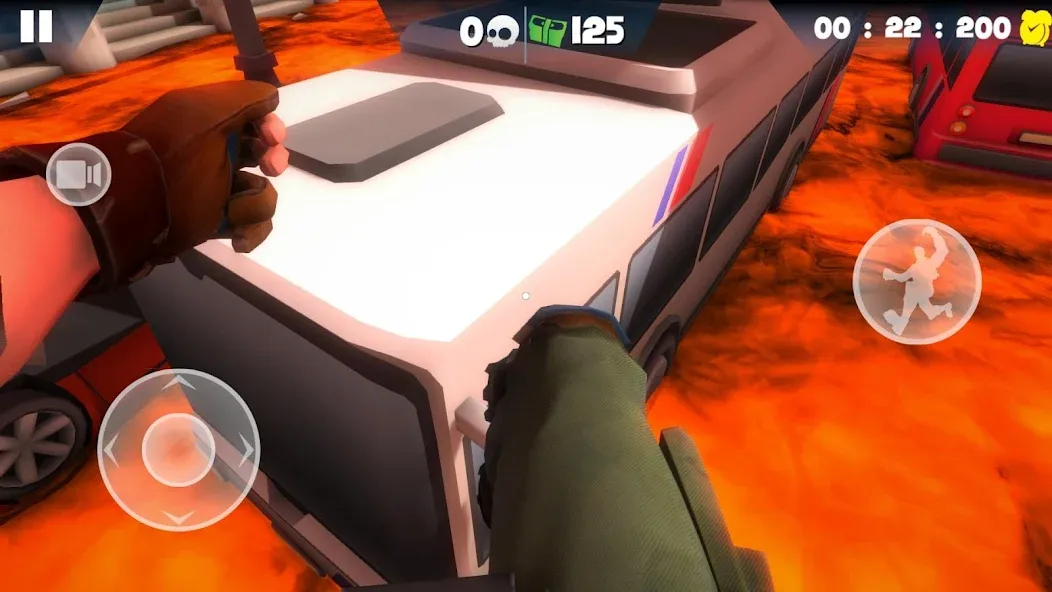 Hot Lava Floor: Urban Escape (Хот Лава Флор) [МОД: Много монет, Открытые уровни и Мега MOD] Screenshot 2