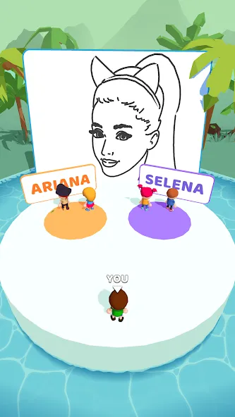 Guess The Drawing (Гес Дэ Дроинг) [МОД: Много монет, Открытые уровни и Мега MOD] Screenshot 1