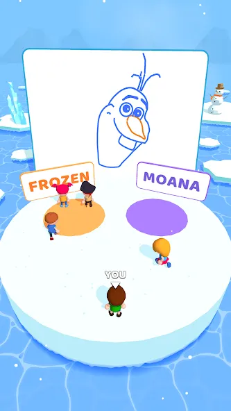 Guess The Drawing (Гес Дэ Дроинг) [МОД: Много монет, Открытые уровни и Мега MOD] Screenshot 4