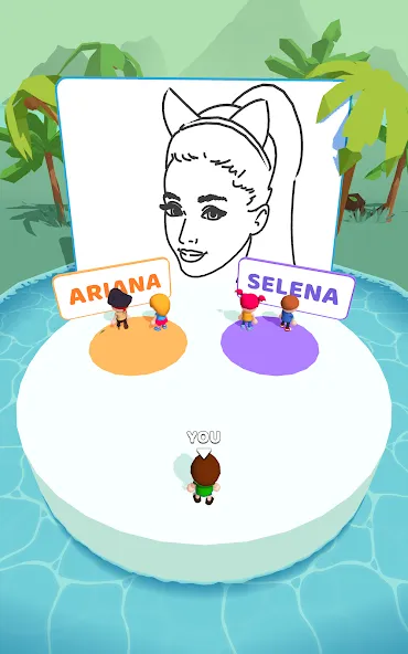 Guess The Drawing (Гес Дэ Дроинг) [МОД: Много монет, Открытые уровни и Мега MOD] Screenshot 5