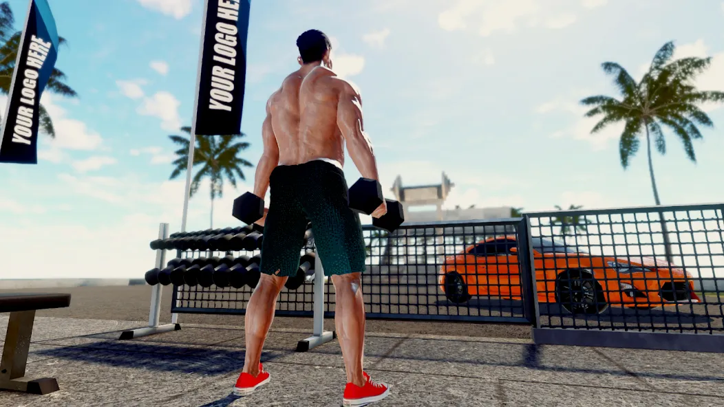 Iron Muscle IV - GYM simulator (Айрон Масл АйВи) [МОД: Все открыто, Дополнительные деньги и Меню MOD] Screenshot 2