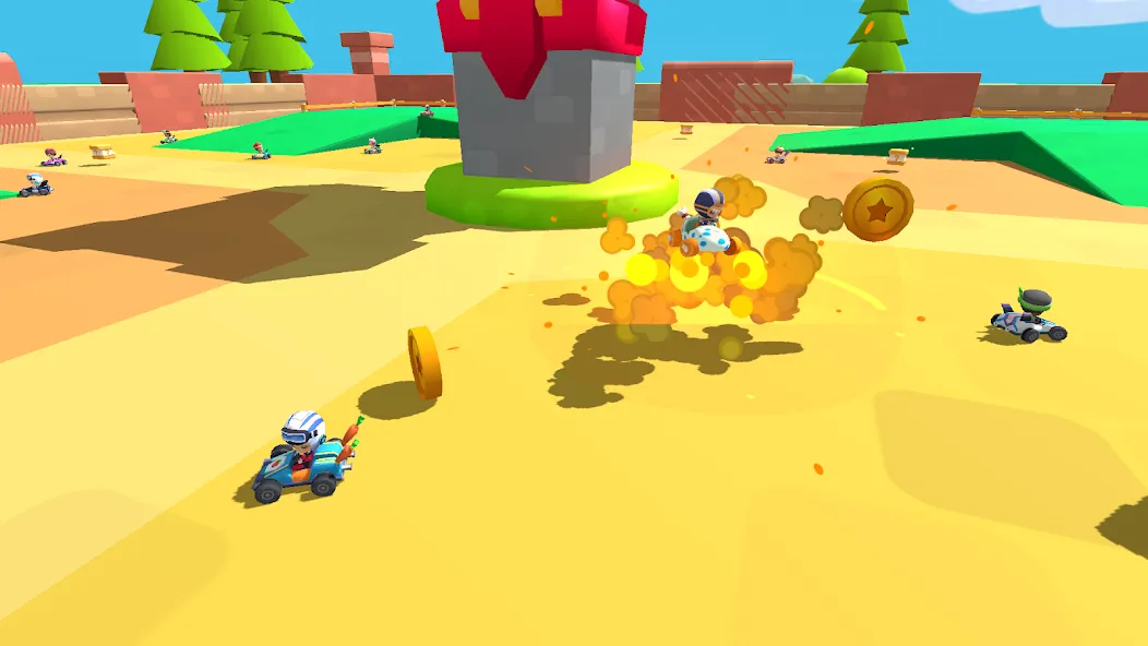 Kart Royale! [МОД: Много денег, Монет и Все открыто] Screenshot 3
