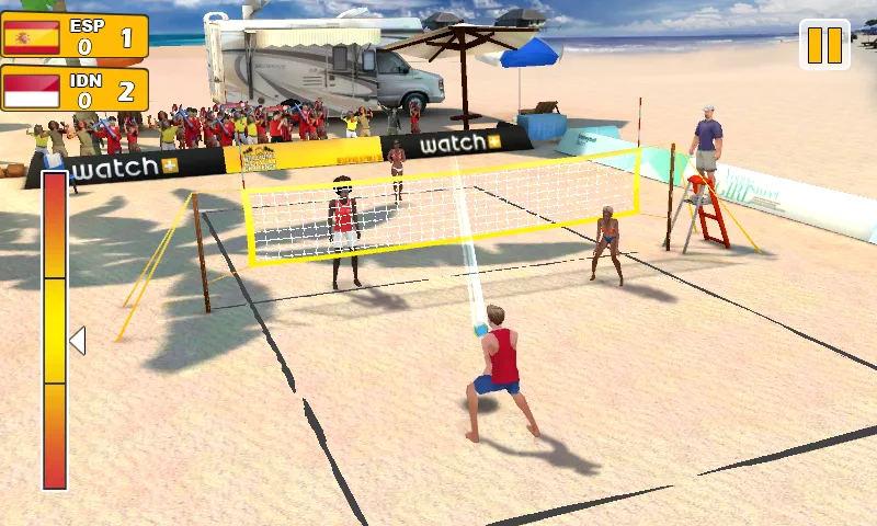 Beach Volleyball 3D [МОД: Меню, Бесконечные монеты и Открытые уровни] Screenshot 2