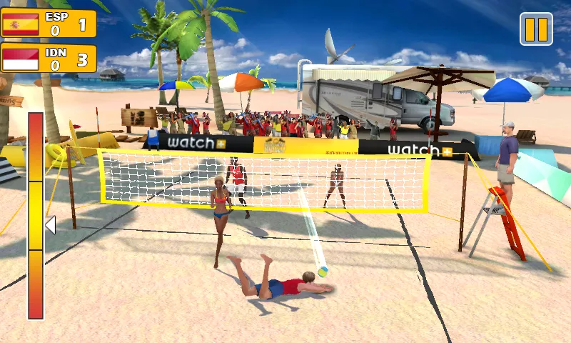 Beach Volleyball 3D [МОД: Меню, Бесконечные монеты и Открытые уровни] Screenshot 4