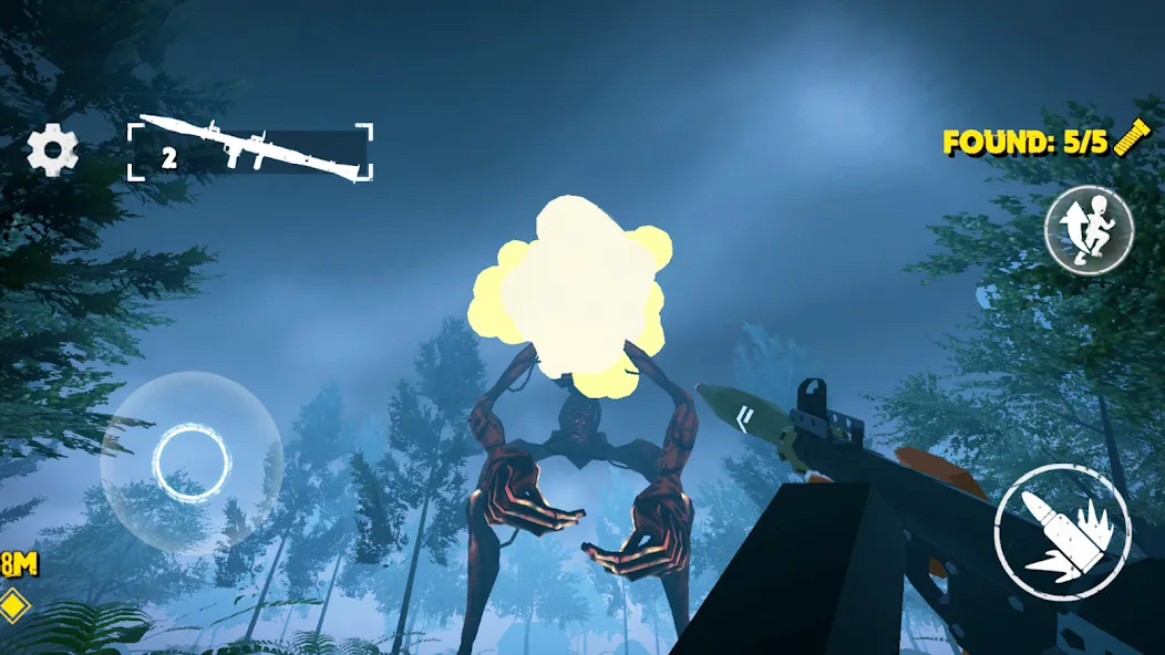 Siren horror: Big head game 3d [МОД: Много монет, Открытые уровни и Мега MOD] Screenshot 2