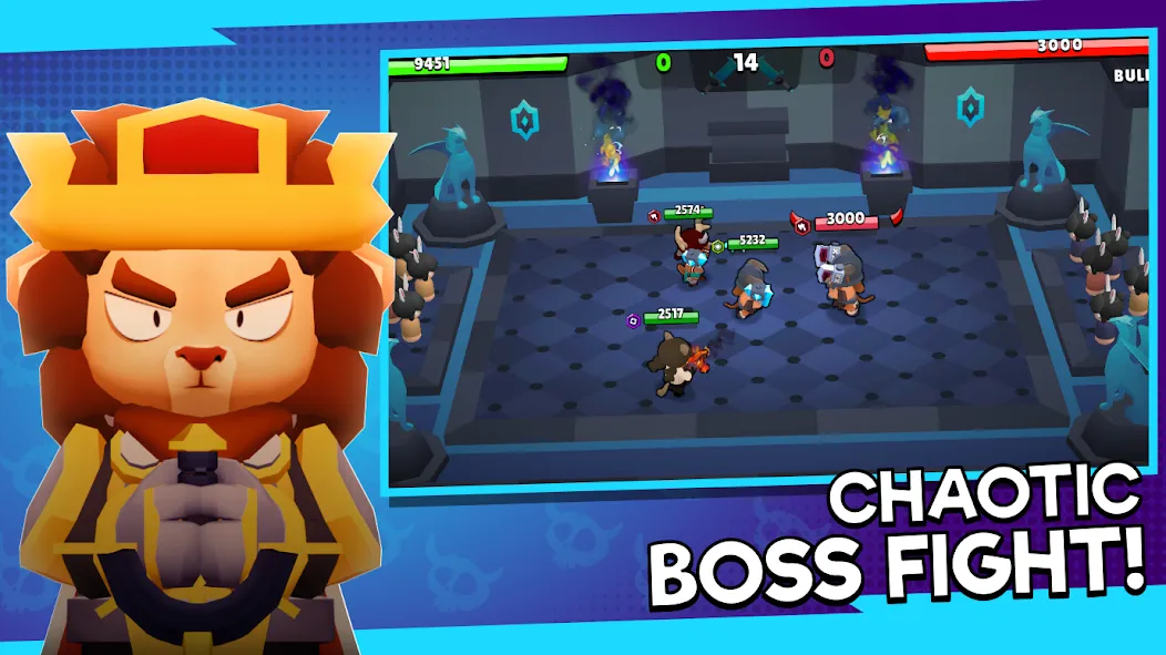Hybrid Clash: Mini Auto PVP (Хибрид Клаш) [МОД: Все открыто, Дополнительные деньги и Меню MOD] Screenshot 5