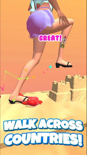 ASMR Tippy Toe - ASMR Games (АСМР Типпи Тоу) [МОД: Бесконечные деньги, Монеты и Мега MOD] Screenshot 4