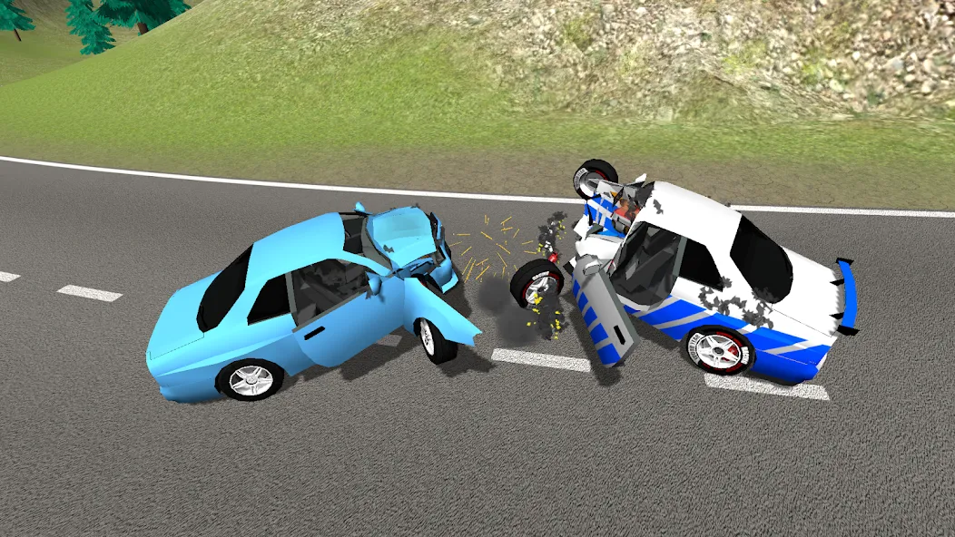 Car Destruction Simulator 3D (Кар Деструкшн Симулятор 3Д) [МОД: Деньги, Монеты и Меню MOD] Screenshot 2