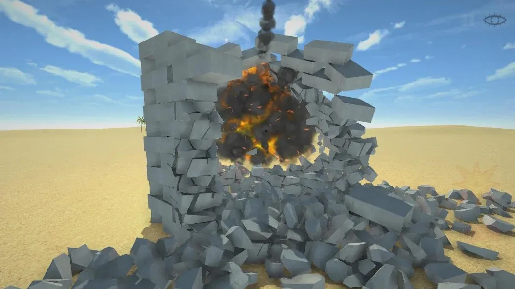 Destruction simulator sandbox [МОД: Все открыто, Дополнительные деньги и Меню MOD] Screenshot 2