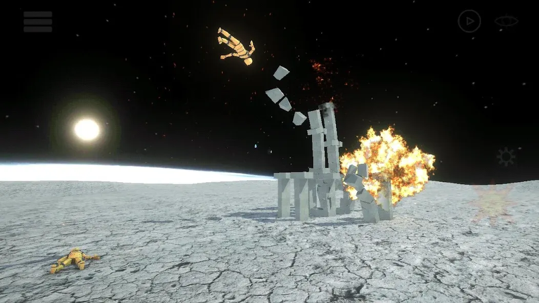 Destruction simulator sandbox [МОД: Все открыто, Дополнительные деньги и Меню MOD] Screenshot 3