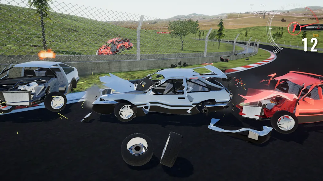 Destructive Car Race Generator (Деструктивный Генератор Гоночных Автомобилей) [МОД: Много денег, Монет и Все открыто] Screenshot 5