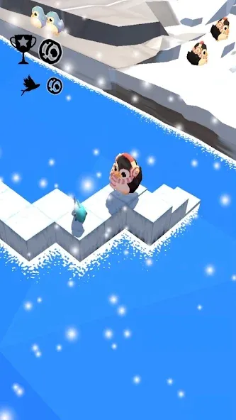 Lost Penguin - Endless Journey (Лост Пенгвин) [МОД: Деньги, Монеты и Меню MOD] Screenshot 3