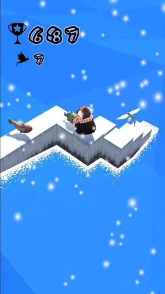 Lost Penguin - Endless Journey (Лост Пенгвин) [МОД: Деньги, Монеты и Меню MOD] Screenshot 4