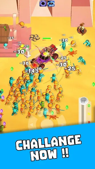 Tires & Fires: Zombie Survival [МОД: Много денег, Монет и Все открыто] Screenshot 1