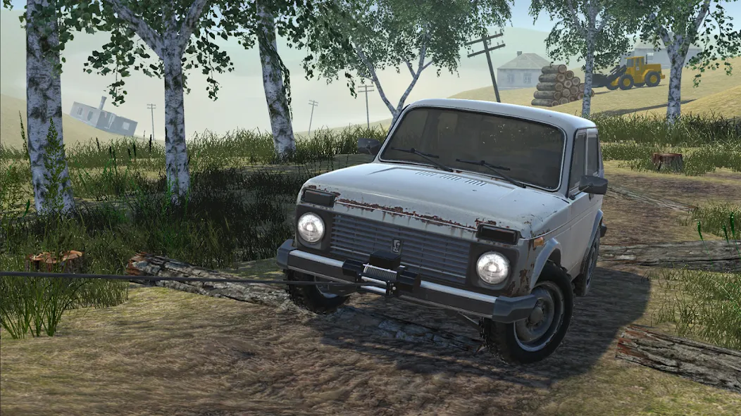 Offroad 4x4 Russian: Uaz Niva (Оффроуд 4х4 Русский) [МОД: Все открыто, Дополнительные деньги и Меню MOD] Screenshot 1