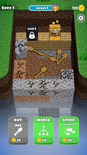 Bounce Miner (Баунс Майнер) [МОД: Много денег, Монет и Все открыто] Screenshot 1