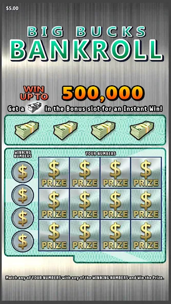 Scratch Off Lottery Casino (Скретч Офф Лотерейное Казино) [МОД: Меню, Бесконечные монеты и Открытые уровни] Screenshot 1