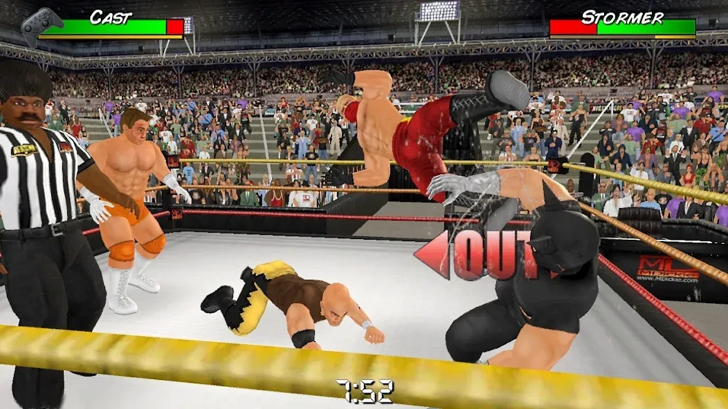 Wrestling Empire (Рестлинг Импайр) [МОД: Деньги, Монеты и Меню MOD] Screenshot 1