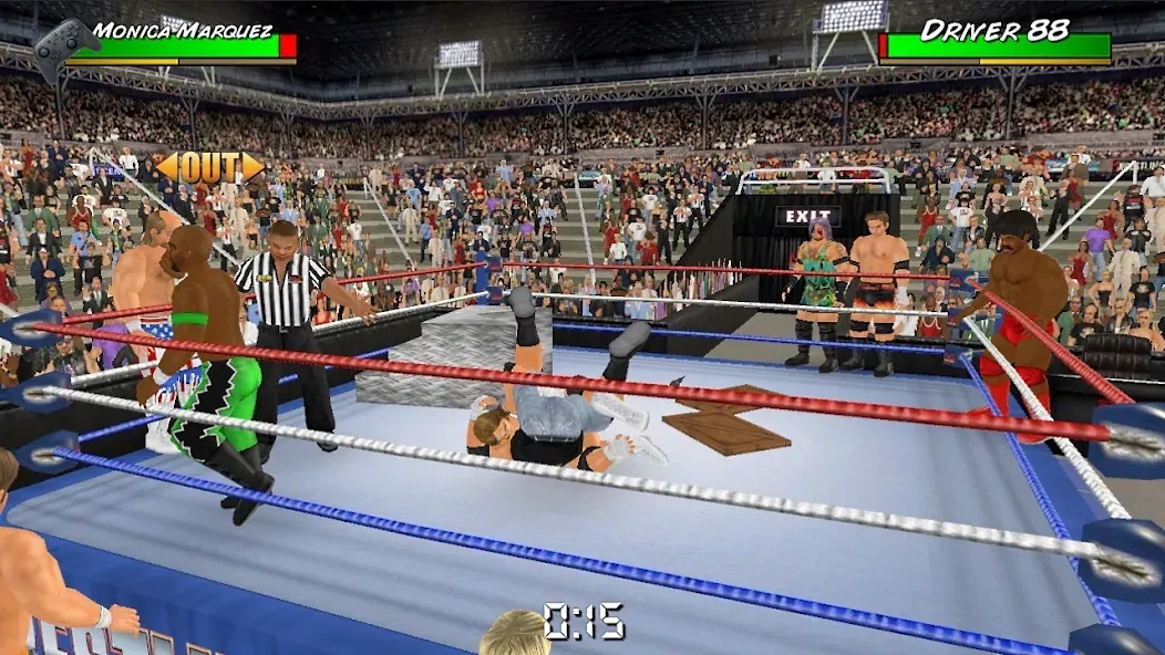 Wrestling Empire (Рестлинг Импайр) [МОД: Деньги, Монеты и Меню MOD] Screenshot 5