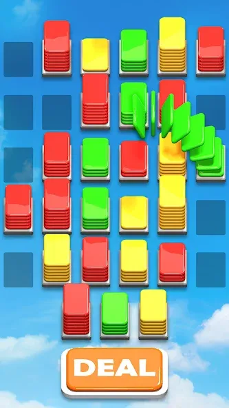 Card Shuffle Sort (Кард Шафл Сорт) [МОД: Много монет, Открытые уровни и Мега MOD] Screenshot 3