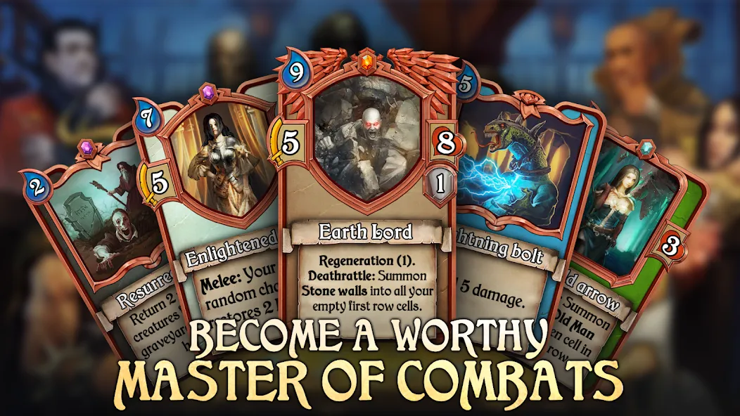 Echo of Combats: CCG (Эхо битв) [МОД: Много денег, Монет и Все открыто] Screenshot 1
